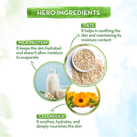 Mamaearth Milky Soft Bathing Bar For Babies - 75 g x 2 | Infused with Oats, Milk and Calendula | Gently Cleanses Skin, Keeps Skin Soft & Smooth, Mild & Gentle Formula, Dermatologically Tested