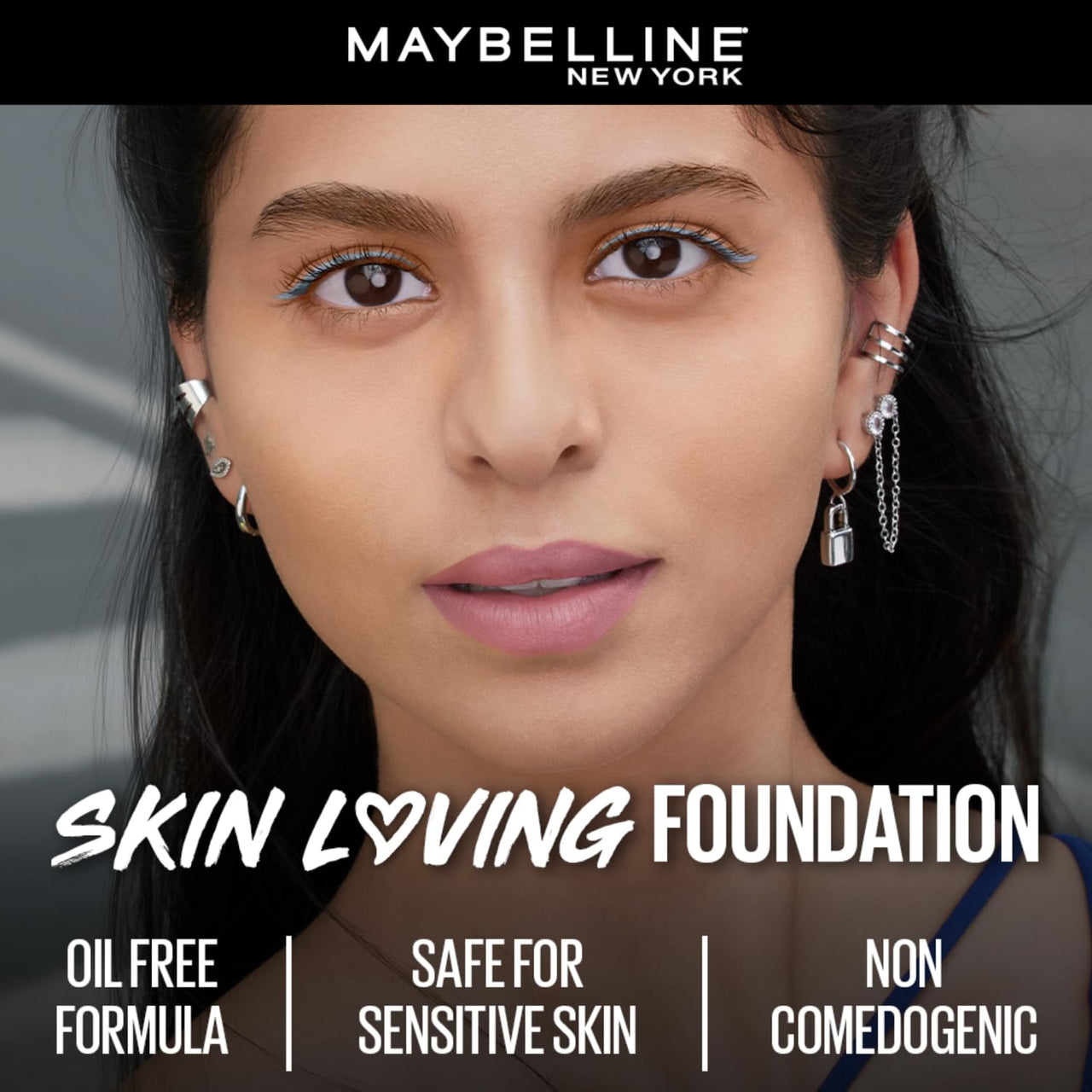 Maybelline New York Liquid Foundation, Matte Finish, With SPF, Absorbs Oil, Fit Me Matte + Poreless, 125 Nude Beige, 30 ml