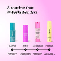 Foxtale Oil Balancing Moisturizer with Niacinamide, Azelaic Acid Pearls & Cica | 8+ Hours Shine-Free Hydration, Pearlescent Glow, Smooth Texture | Lightweight & Non-Comedogenic | 50ml