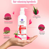 Ayouthveda Daily Volumizing Shampoo | Bio-Active Formula For Thicker Fuller & Healthier Hair Protects From Drying Effects 200ml