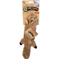SPOT Ethical Pets Squirrel Mini Skinneeez Extreme Stuffingless Quilted Dog Toy, 14