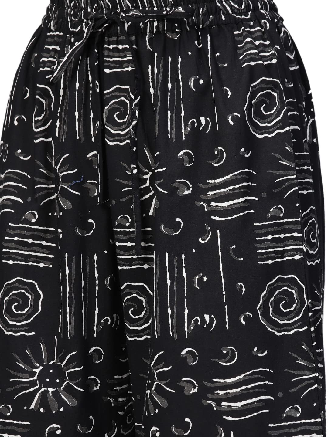 Yash Gallery Women's  Cotton Floral Printed Straight Kurta Palazzo & Dupatta Set for Women