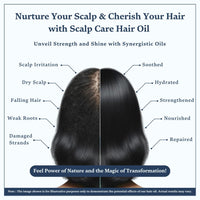 Singular Scalp Care Hair Oil for Itchy Scalp, Soothing & Sebum Control, Cold-Pressed with Tea Tree, Neem, Argan & More - 100 ml