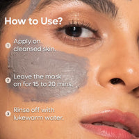mCaffeine Coffee De Tan Face Pack Mask with Kaolin Clay, Multani Mitti & Bentonite Clay | Removes Tan, Cleanses Pores & Controls Excess Oil | For All Skin Types (100gm)