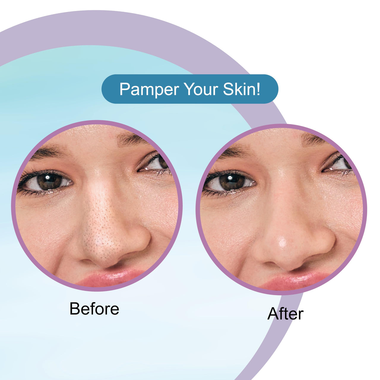 DR.Rashel Hyaluronic Nose Pore Strips For Pore Cleansing | Deep Cleansing For Painless Blackheads Removal | Deep Purifying Strips for Nose | 20 PCS