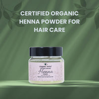 Organic Netra Henna Powder for Hair Colour, Pure and Natural Care for Lustrous Hair, Treats Scalp, Perfect Hair Conditioner, Cover Grey Hair, Chemical Free - 30g (Pack of 1)