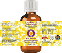 Deve Herbes Pure Babchi (Bakuchi) Oil (Psoralea corylifolia) Natural Therapeutic Grade Cold Pressed 50ml