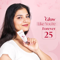 Meglow Anti Ageing Cream 30 gm Combo Pack of 2 with Pure Radiance|High Potency Peptides Firming Helps Hydrating, Toning, Brightens and Rejuvenating Dull Skin