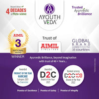 Ayouthveda Deep Clean Gentle Hand Wash | With Neem, Aloe Vera, Tulsi & Lotus | Gently Cleanses & Moiusturizes Hands | Germ Protection Formula Without Any Harsh Chemicals (Pack Of 1; 300ml)