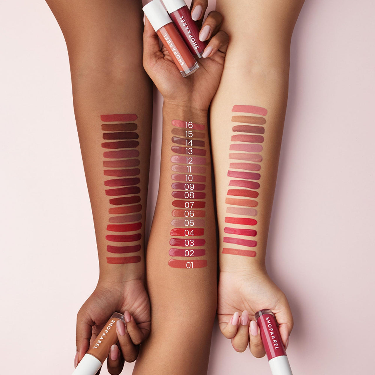 Shopaarel Silky Matte Gloss, Liquid Lipstick, Matte finish, Long-Lasting, Smudge-Resistant, Intense Shade, Cruelty-free-8 Gm, Promise