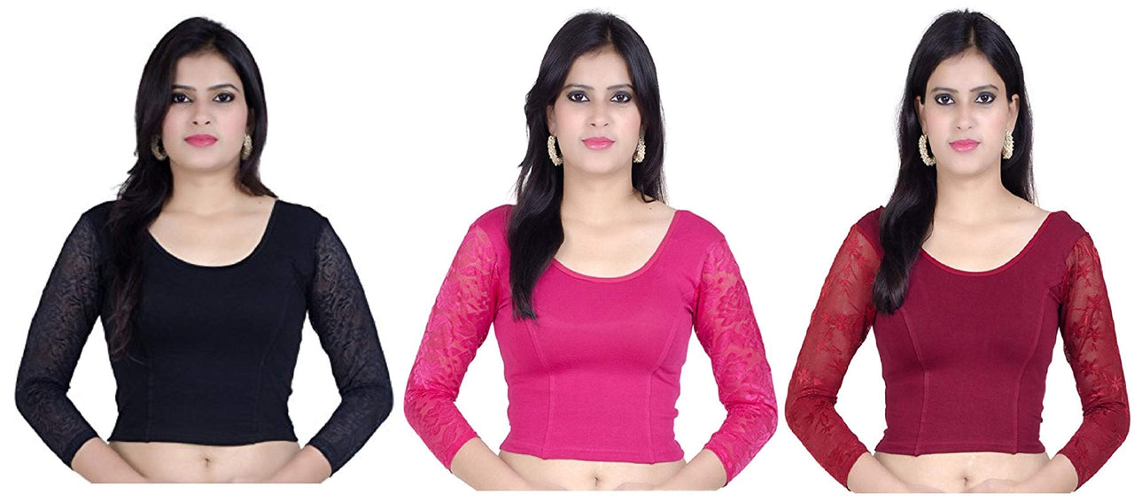 Fressia Fabrics Womens Cotton Readymade Blouse