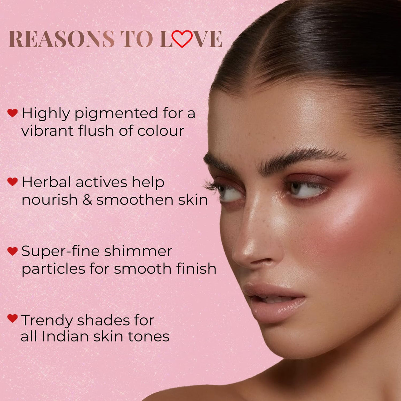 Just herbs Halo Glow Drop Blush Mango Butter + Rice Starch, Weightless Creamy Liquid Blush 10 ml (What A Melon)
