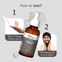 Man Matters Beardgro Oil-In-Serum 30Ml | 4% Anagain, 2% Aminexil & 1% Rosemary | Stronger, Fuller & Thicker Beard Growth | Solves Uneven & Patchy Beard | Lightweight And Fast Absorption, 90 Grams