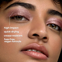 Ruby's Organics Mini Metallic Liquid Eyeshadow for Women- Eye Makeup, Smooth Glide Insta Dry Formula, Smudge proof, Waterproof, Long Lasting and Highly Pigmented, Paraben Free, Vegan - Copper, 3ml