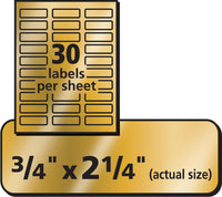 Avery Printable Return Address Labels, 0.75