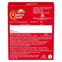 Tata Tea Chakra Gold Premium Black Tea,500 Gram