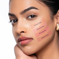 MILA BEAUTÉ Blush Babe Powder Blush | Matte Finish Long-Lasting Pigment | Easy to Blend | Non-Drying With Rosehip Oil, Jojoba Oil and Vitamin E | Shade - (Candy Pink 5g)