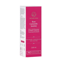 Nature’s Kinn Rose, Camomile & Jasmine Cloud Cleanse Foaming Facewash | Hydrating & Soothing | With Niacinamide, Hyaluronic Acid & Gotu Kola | Sulphate-Free, Paraben-Free, Alcohol-Free | 100ml