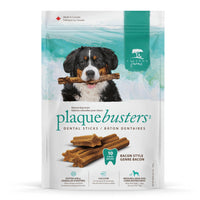 Caledon Farms Plaque Busters with Bacon Dog Treats: Grain Free, Gluten Free, No Additives, Colors or Preservatives, Brown 8 Count (Pack of 1)