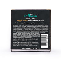 mCaffeine Anti Acne Cappuccino Coffee Face Pack for Oily Skin | Controls 99.9% Acne Causing Germs | Face Mask with Salicylic Acid for Acne & Oil Control | For Men & Women (100gm)