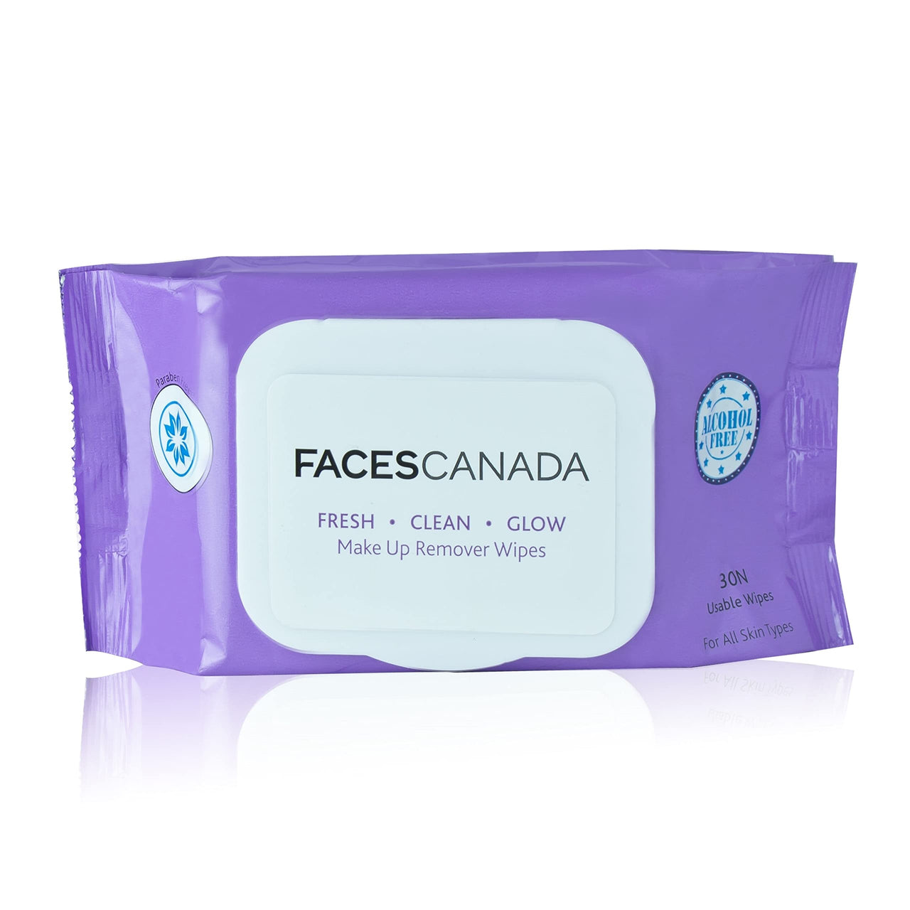 FACES Fresh Clean Glow Makeup Remover Wipes (30 Count)