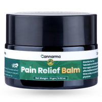 Cannarma Hemp Pain Relief Balm - 15 g | Ayurvedic Pain Relief Balm | Suitable for Arthritis Pain, Knee Pain, Back Pain, Neck Pain, Shoulder Pain, Headache, and Suitable for Sports & gym related injuries