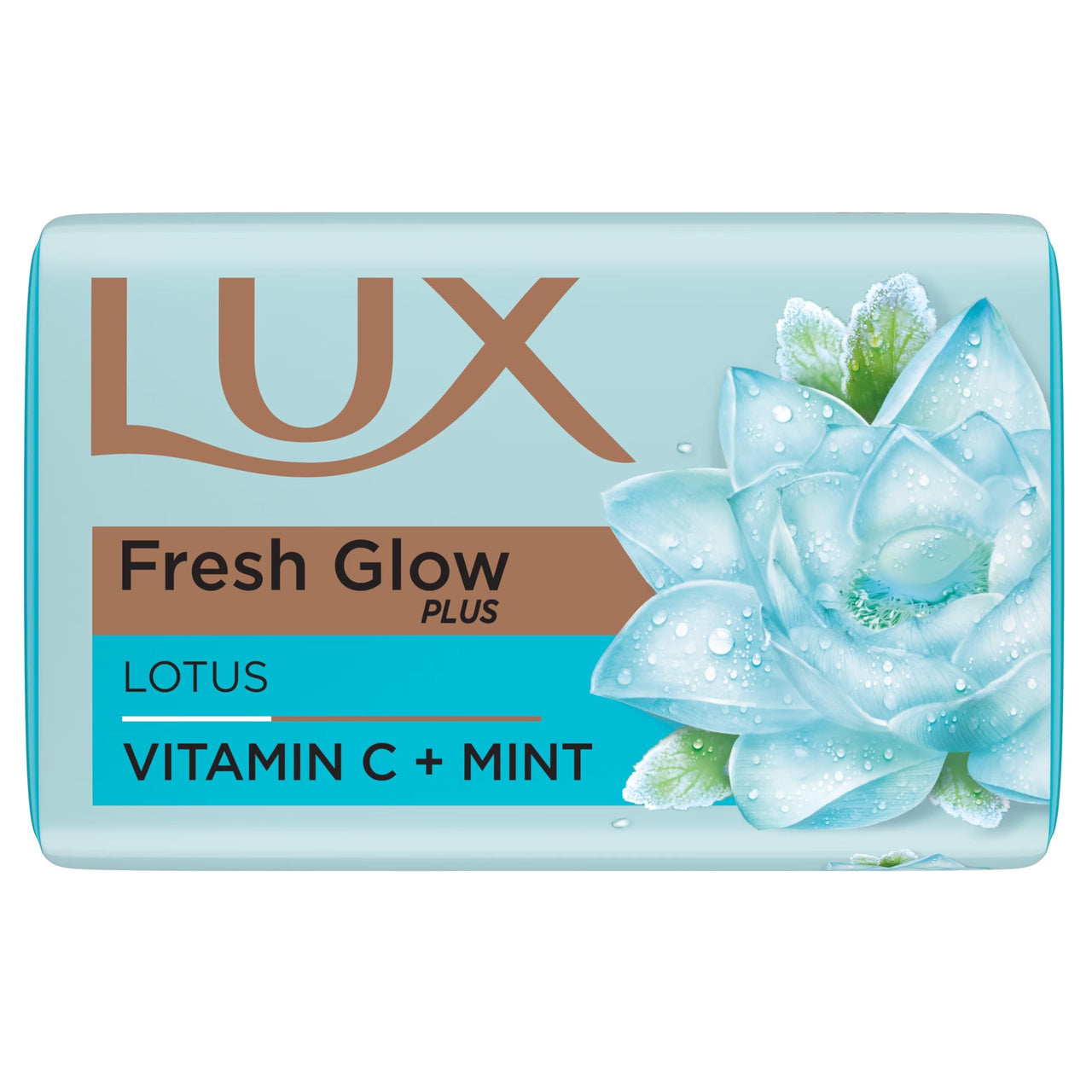 Lux Fresh Splash Cooling Mint & water lily Soap Bar, 3x150g