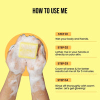 Kojic Magic Bath Soap for Glowing Skin | Skin Brightening Soap for Men & Women | Herbal, Refreshing Bar with Gentle Exfoliation | Daily Glow & Deep Body Cleansing(pack of 3) (300 gm(pack of 3))