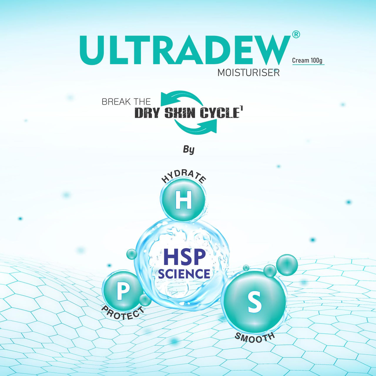 Vegetal Ultradew Moisturising Cream for Dry Skin 100gm.