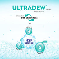 Vegetal Ultradew Moisturising Cream for Dry Skin 100gm.