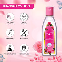 Iba Pure Rose Water, 105 Ml (Pack of 2)