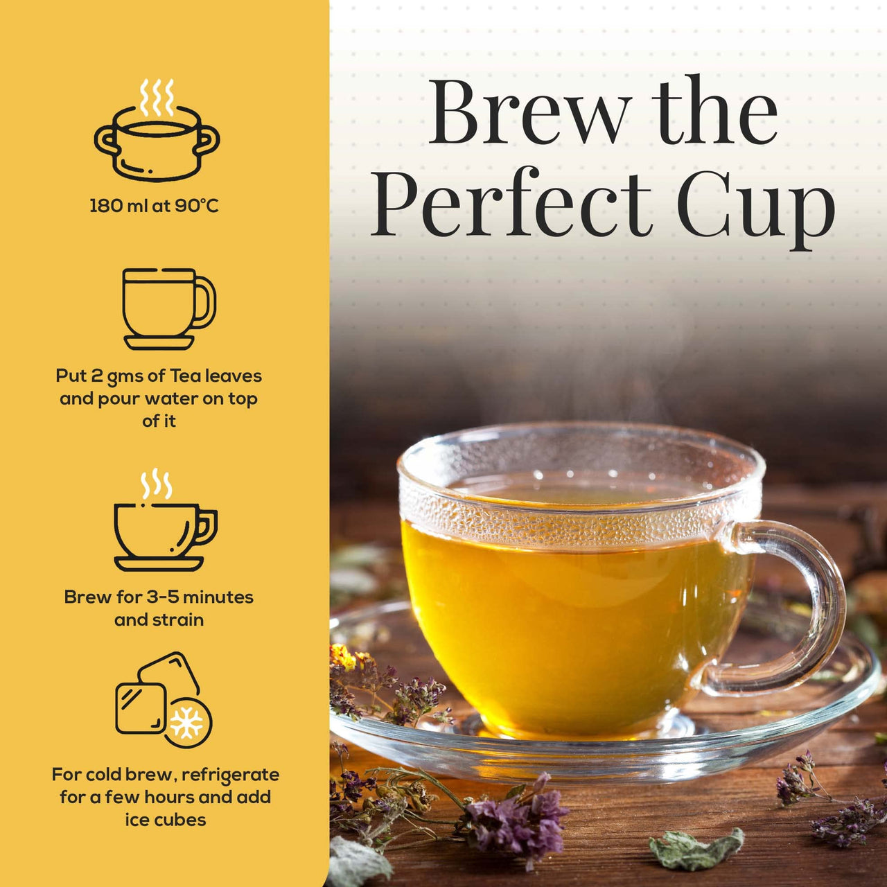 The Tea Heaven | 6 Assorted Teas Gift Box, Set Of 6 Unique Teas | Kashmiri Kahwa | Saffron Masala Chai | Lemongrass Green Tea | Mint Green Tea | Turmeric Herbal, Loose Leaves, 516 Gm