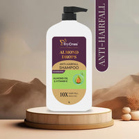 TryOnes Almond Drops Anti Hairfall Shampoo 1000 ml | Dry & Frizzy Hair | Helps Control Hair Fall & Promotes Hair Growth Shampoo
