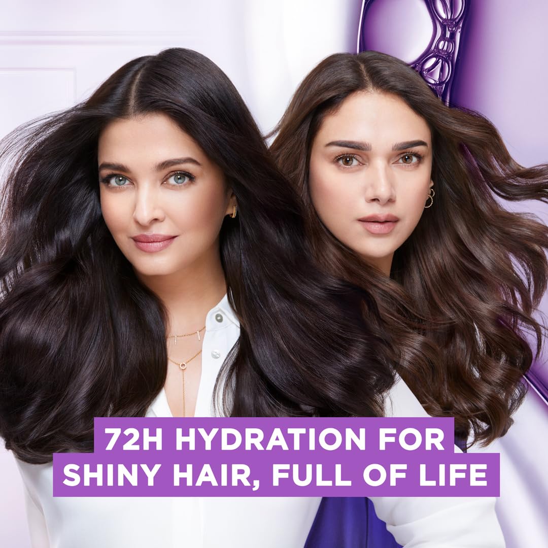 L'Oreal Paris Professional Nourishing Treatment, For Smooth & Straight Frizz-Free hair, Paraben Free, 20ml + 40g & L'Oreal Paris Moisture Filling Shampoo, 340ml