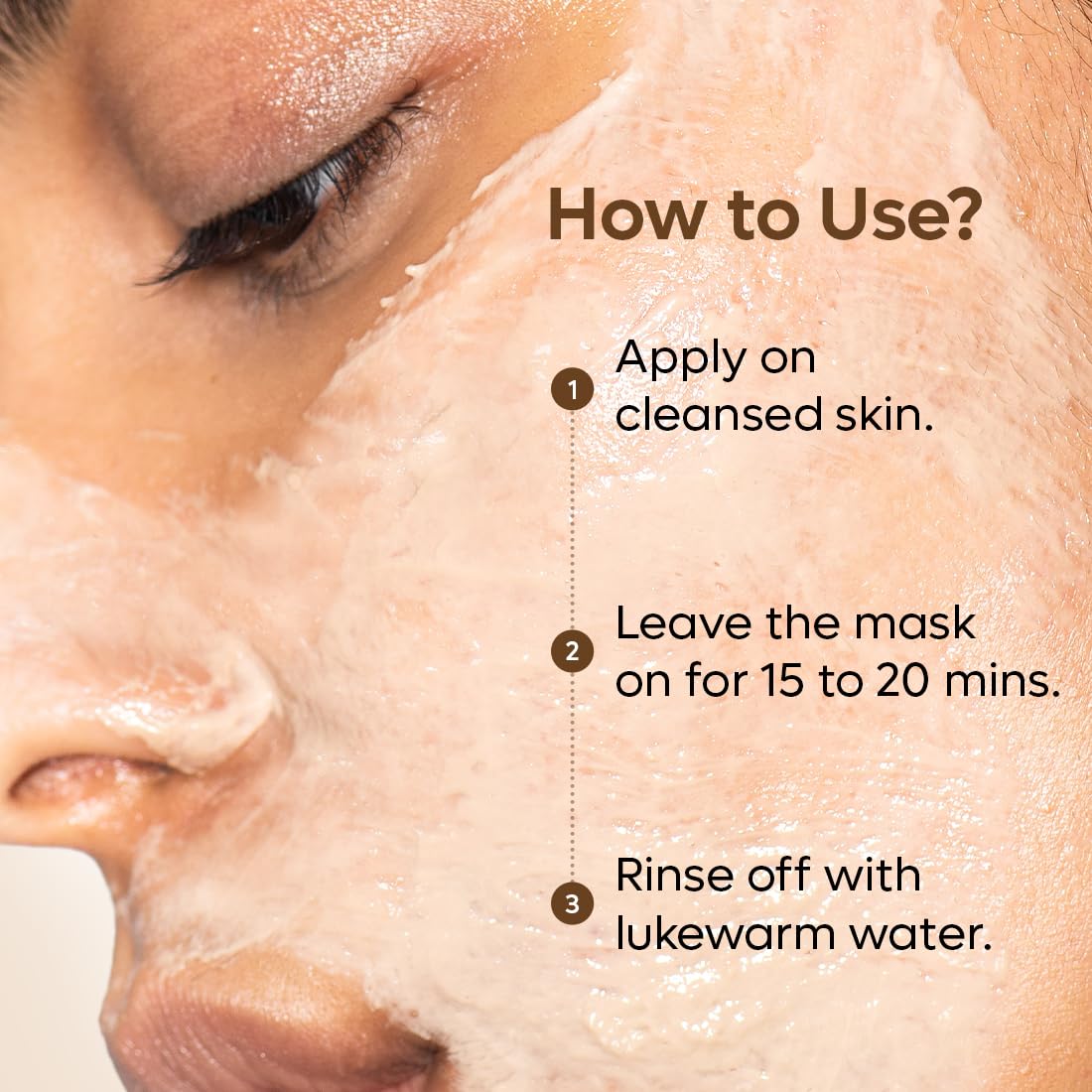 mCaffeine Anti Acne Cappuccino Coffee Face Pack for Oily Skin | Controls 99.9% Acne Causing Germs | Face Mask with Salicylic Acid for Acne & Oil Control | For Men & Women (100gm)