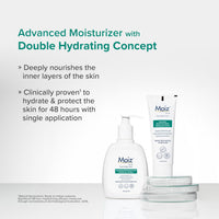 Moiz LMF 48 Lotion | 48 Hour Long-Lasting Moisturizer | Formulated with 17 Moisturizers | Non-Comedogenic | Paraben & Cruelty-Free -200ml