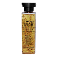 Love Earth 10 In 1 Hair Growth Oil|Soybean Oil, Black Seed Oil, Jojoba Oil, Sweet Almond Oil, Coconut Oil, Castor Seed Oil, Spikenard Oil, Ashwagandha Oil, Graecum Seed Oil, Zizanoides Root Oil|100ml