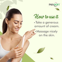 Parasoft Cream - Intense Moisturizer Nourishing Cold Cream & Winter Cream with Goodness of Aloe vera for Dry & Dehydrated Skin for Men & Women - 60gm (Pack of 2)