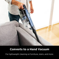 Shark IZ631H Cordless Pro Vacuum with PowerFins and Self-Cleaning Brushroll, Includes Upholstery Tool & Crevice Tool, Up To 60 Minute Runtime, HEPA Filtration, Cordless Vacuum, Dark Grey/Mojito Gray