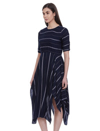 Jaipur Kurti Women Dress Blue 2XL