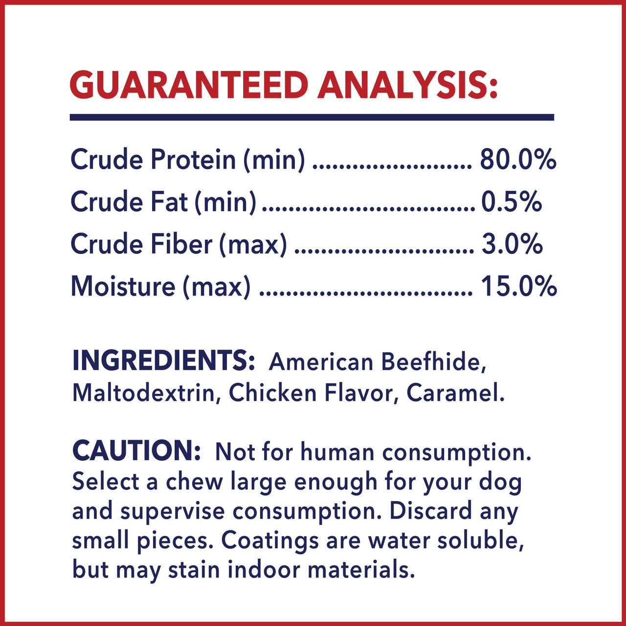 Pet Factory American Beefhide 4-5" Knotted Bones Dog Chew Treats - Chicken Flavor, 8 Count/1 Pack 8 Count (Pack of 1)