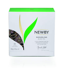 Newby Darjeeling Tea Bag | 50 Pieces Black Tea Bags | Single Origin Premium Tea | Floral Aroma & Delicate Flavor of Muscatel | 100 gms