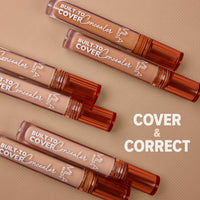 Mila Beauté Built to Cover Liquid Concealer for Women With Spf & Hyaluronic Acid| Full Coverage Matte Finish Concealer for Dark Circles | Easily Blendable & Waterproof Formula| Suitable for Indian Skin Tones - 103Y Cream Vanilla