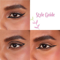 Tint Cosmetics Pack of 2 Makeup Set, Lip and Cheek Tint 5ml, Long-Lasting Stain, Easy Application, Non-Drying & Transfer-Proof & Black Liquid Eyeliner 10ml, Waterproof, Smudge-Proof & 18-Hour Wear, Suitable For Skin Types