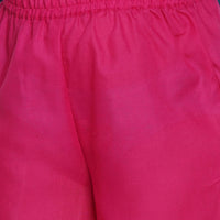 Bitiya By Bhama Girl's  Cotton Blend Kurta & Palazzo