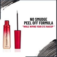 Seven Seas Waterproof | Smudgeproof | Long Lasting | Intense Black | False Eyes Eyeliner (Black,2.5g)