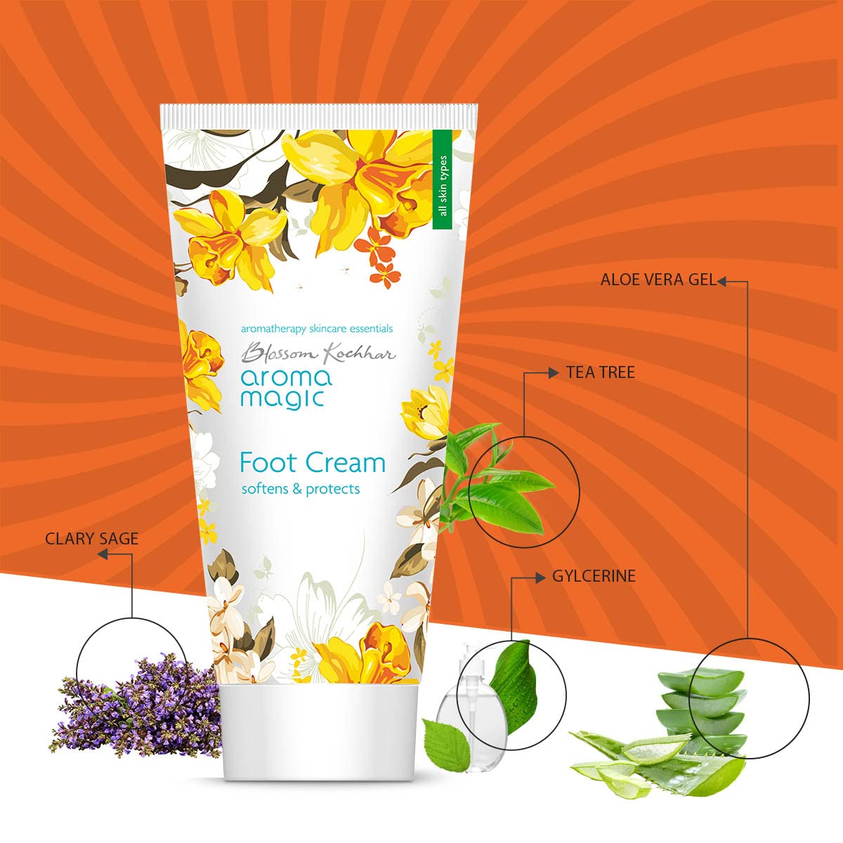Aroma Magic Foot Cream, 50g