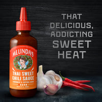Melinda’s Thai Sweet Chili Sauce - Sweet and Mild Asian Chili Sauce Made with Whole Fresh Ingredients - Gourmet Hot Sauce & Dipping Sauce - Keto Friendly, Kosher - 12oz, 3 Pack
