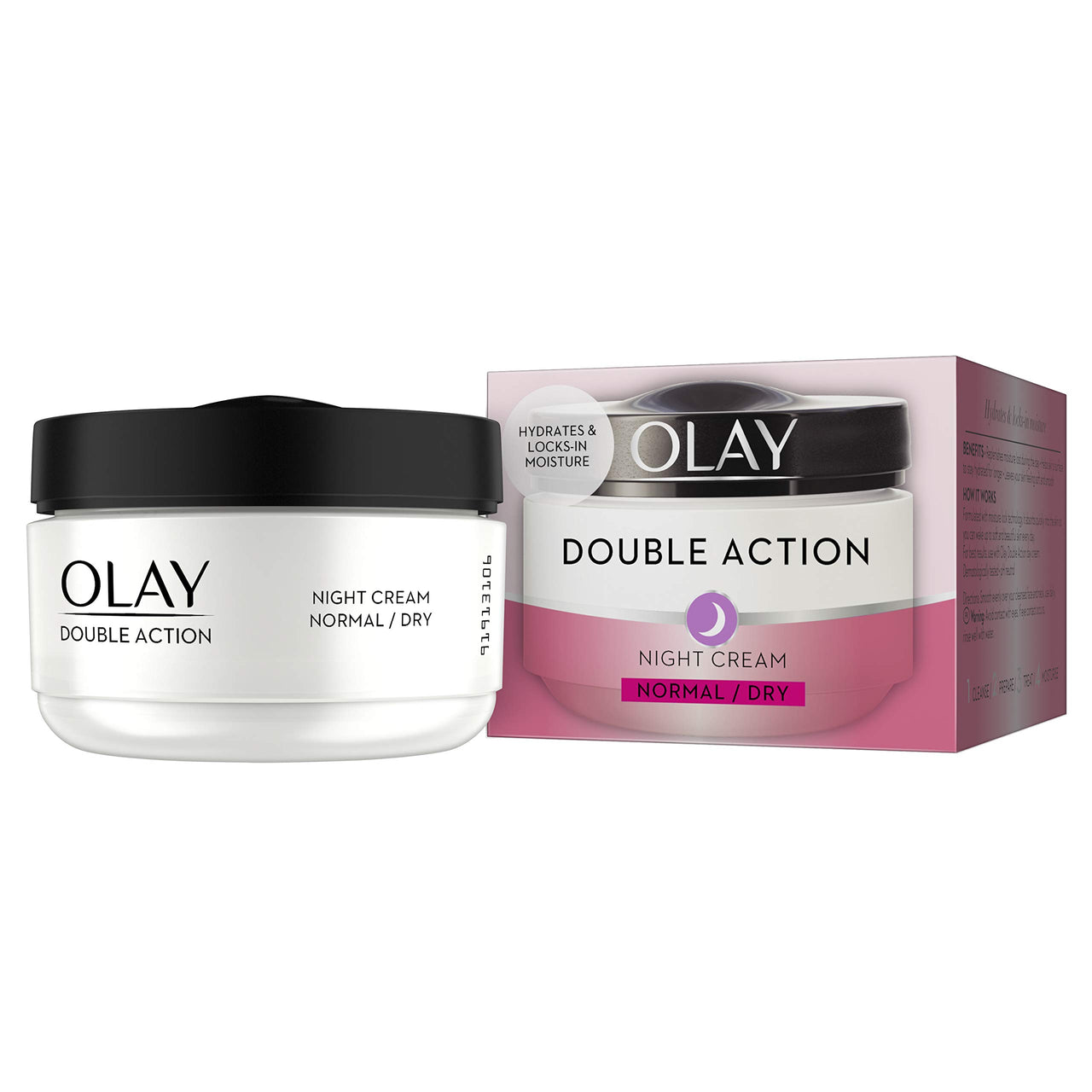 Olay Double Action Night Cream for Normal/Dry Skin (50ml) by Olay