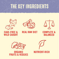 Stella & Chewy's  Freeze Dried Raw Dinner Patties – Crafted for Puppies – Grain Free, Protein Rich Perfectly Puppy Chicken & Salmon Recipe – 5.5 oz Bag 5.5 Ounce (Pack of 1)